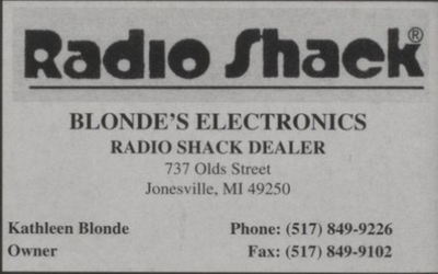 Radio Shack - Jonesville Store